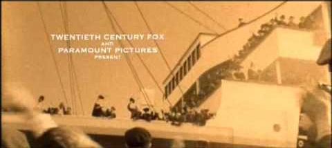 Scena Titanic Film Intro