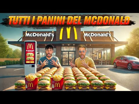 Il Panino che scatena la Baddie in Riccardo Dose! TUTTI I PANINI DEL MCDONALD