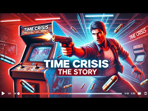 TIME CRISIS PS1 Arcade La storia
